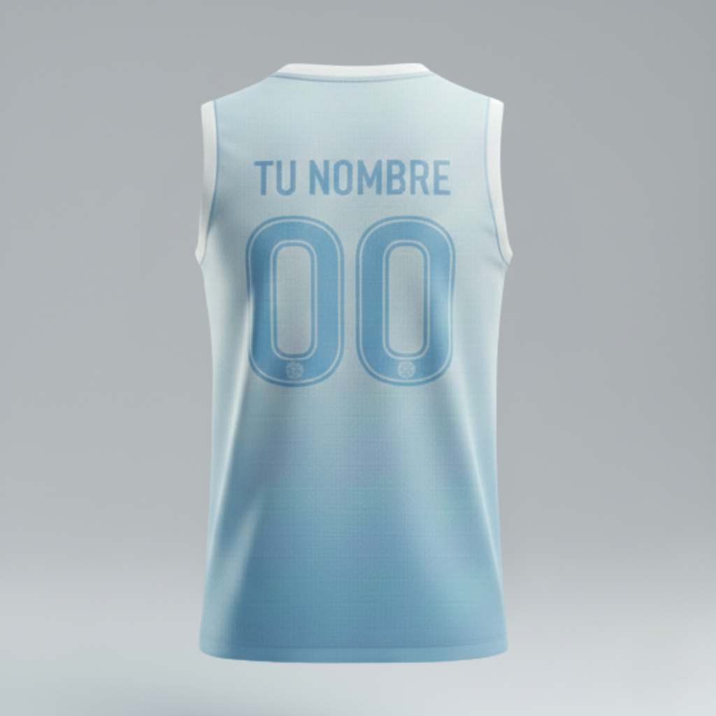 Camiseta técnica baloncesto trasera