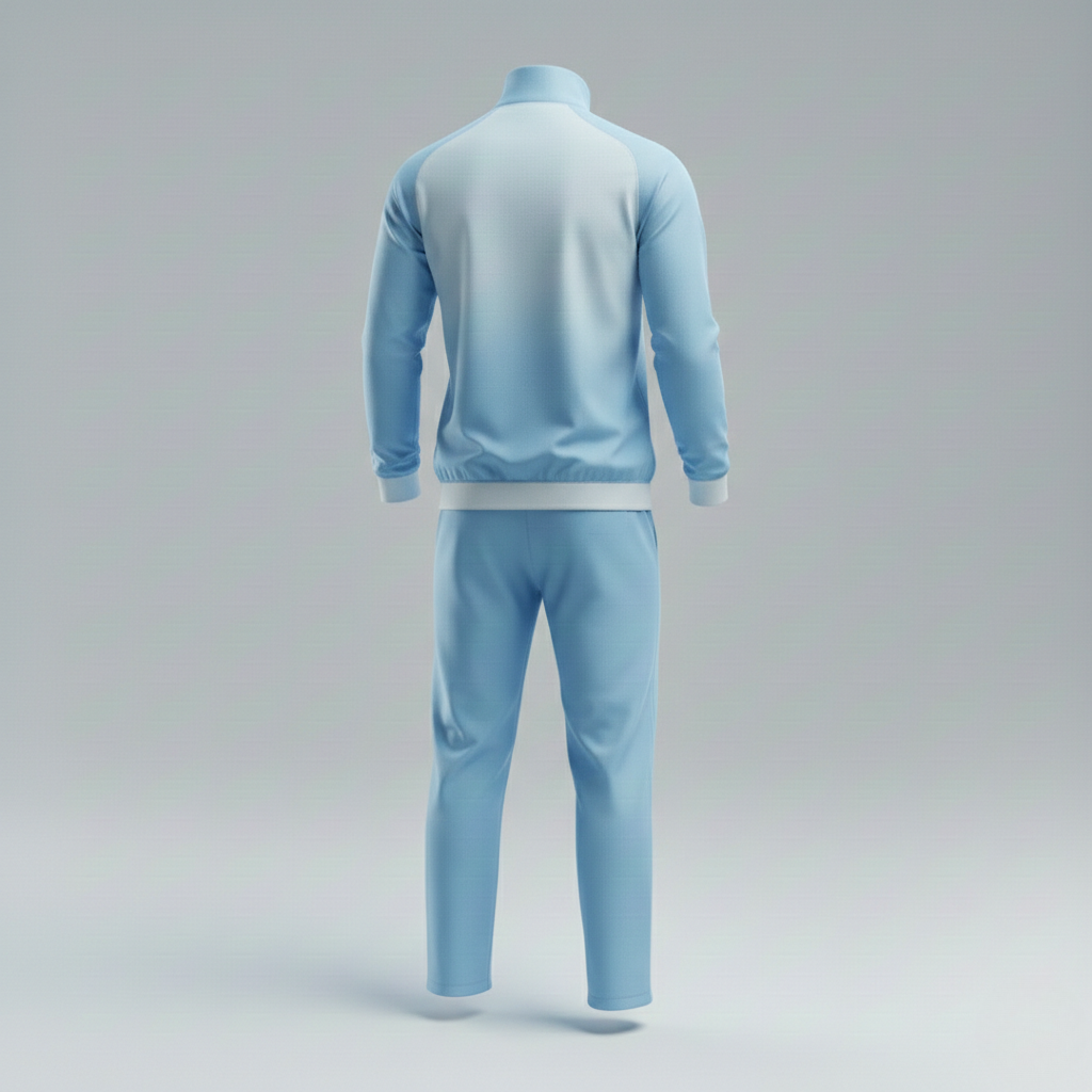 Chándal cremallera completa trasera