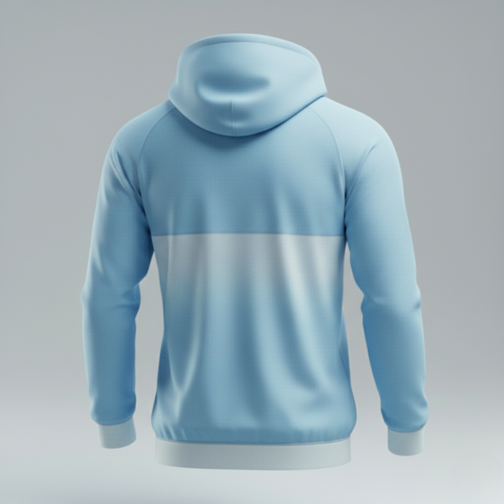 Sudadera técnica con capucha trasera